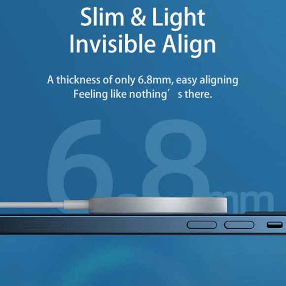 Remax RP W-38 15W Magnetic Wireless Fast Charging pad for iPhone - Picture 3 of 7